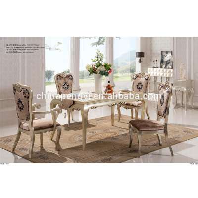 2017 Unique Design Home Furniture Of Dining Tale And Chair Set