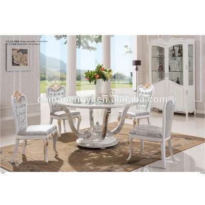 Europe And America Style Dining Leather chair Restautrant Furniture Table And Chair