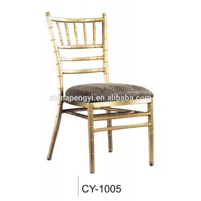 Waimaotong chair weding wholesale golden wedding chiavari chair